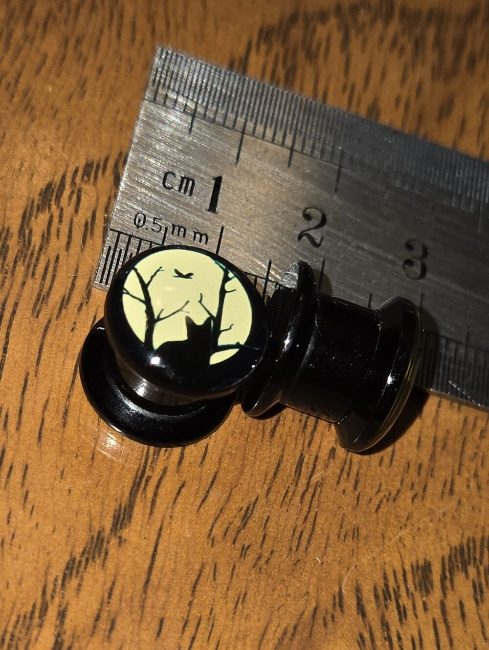 Black Cat Tunnel Plugs